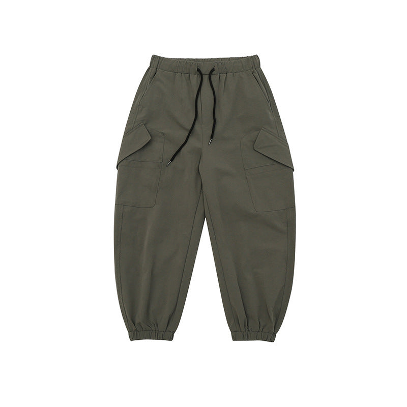 Men Fall Polyester Trousers