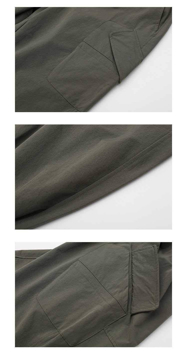 Men Fall Polyester Trousers