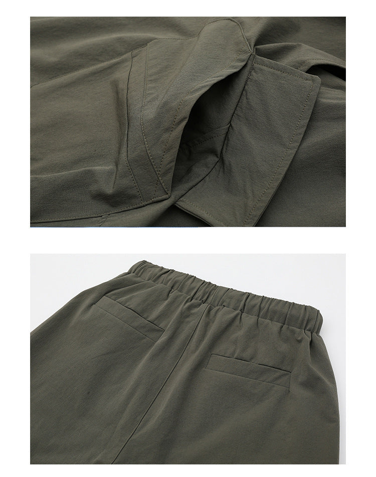 Men Fall Polyester Trousers