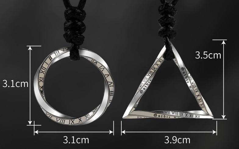 Men Trendy Silver Necklace