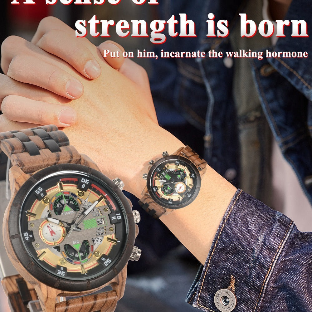 Multi-function Quartz Watch
