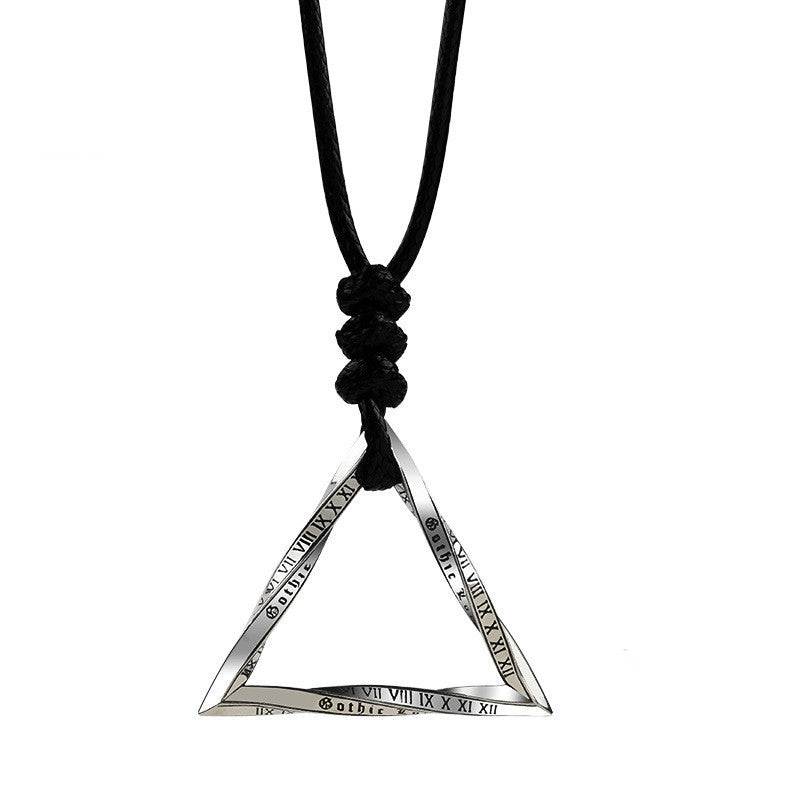 Men Trendy Silver Necklace